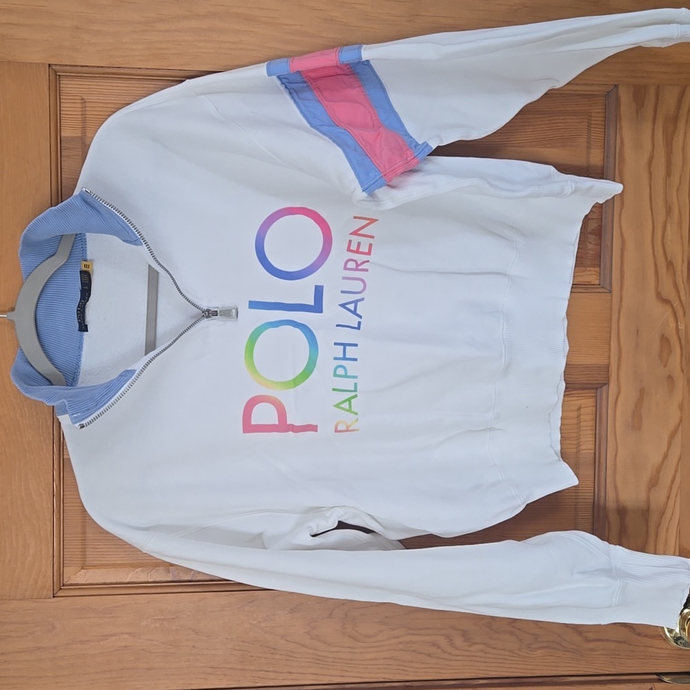 Vintage Polo Ralph Lauren Cropped Sweatshirt